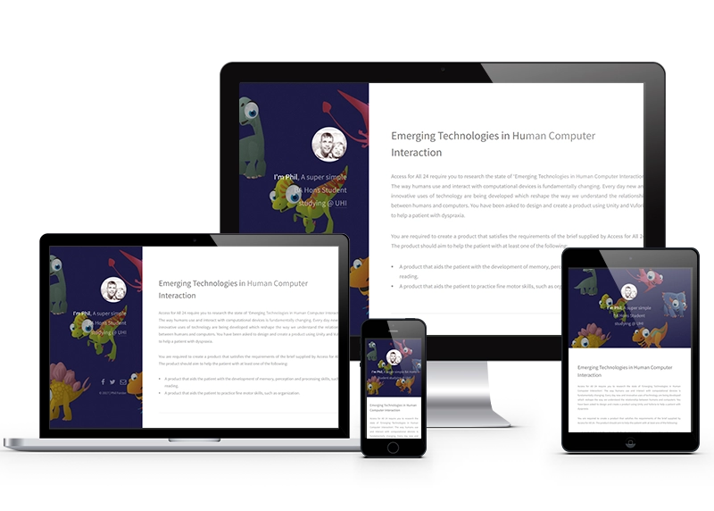 Screenshot of Human Computer Interaction