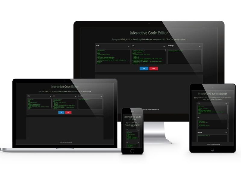 Screenshot of ice.philforster.co.uk