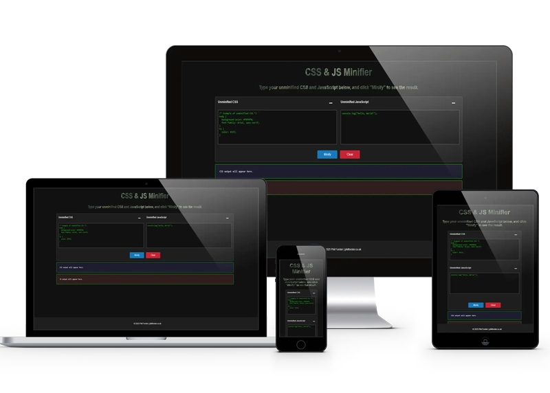 Screenshot of mini.philforster.co.uk